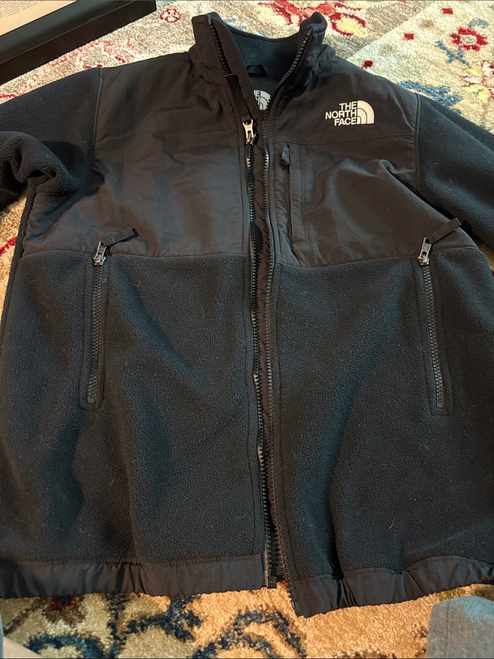 The North Face Kids Black Lightweight Fleece Jacket